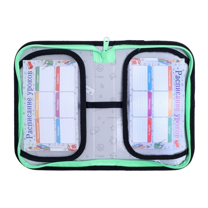 Пенал 1 секция, 130 х 210 х 40 мм, 2 откидные планки, тканевый, Calligrata TOP, Content Пенал 1 секция, 130 х 210 х 40 мм, 2 откидные планки, тканевый, Calligrata TOP, Content "Cкейт"