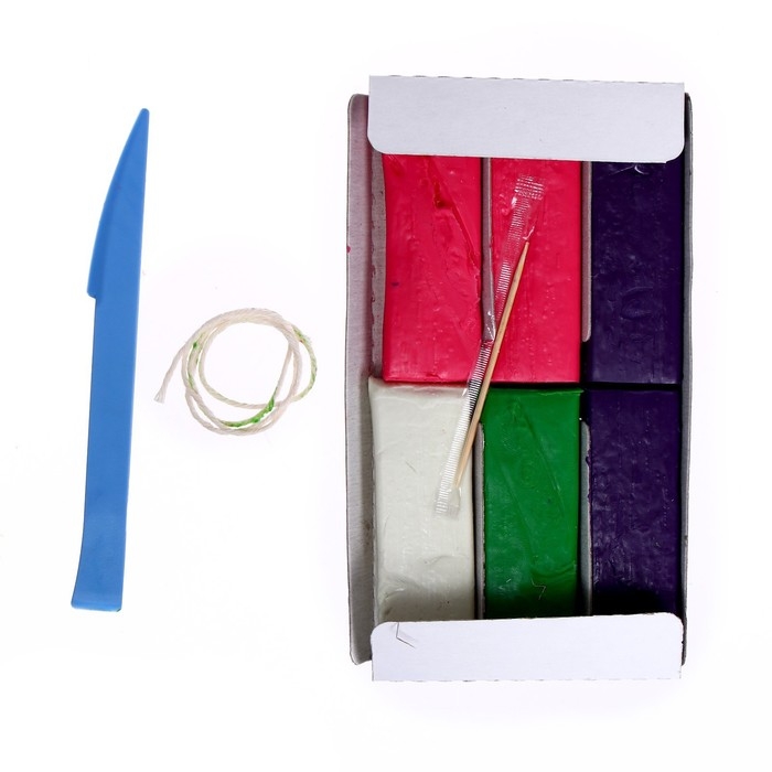 Свеча своими руками. Слепи свечу &laquo;Букет цветов&raquo;, набор для творчества