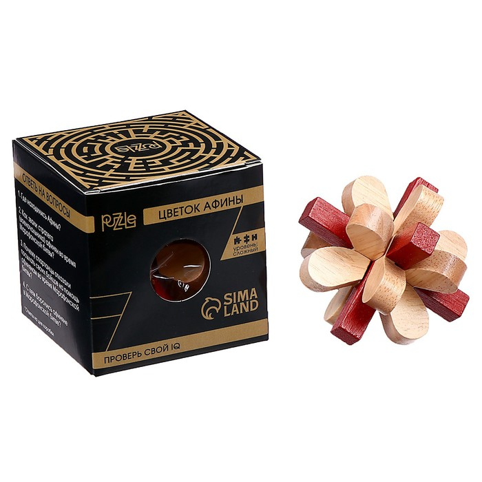 Головоломка деревянная Игры разума «Цветок Афины» Головоломка деревянная Игры разума «Цветок Афины»