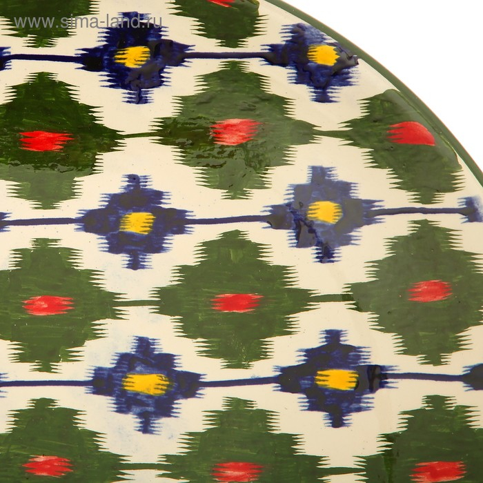 Ляган круглый Риштанская Керамика, 41см МИКС Ляган круглый Риштанская Керамика, 41см МИКС