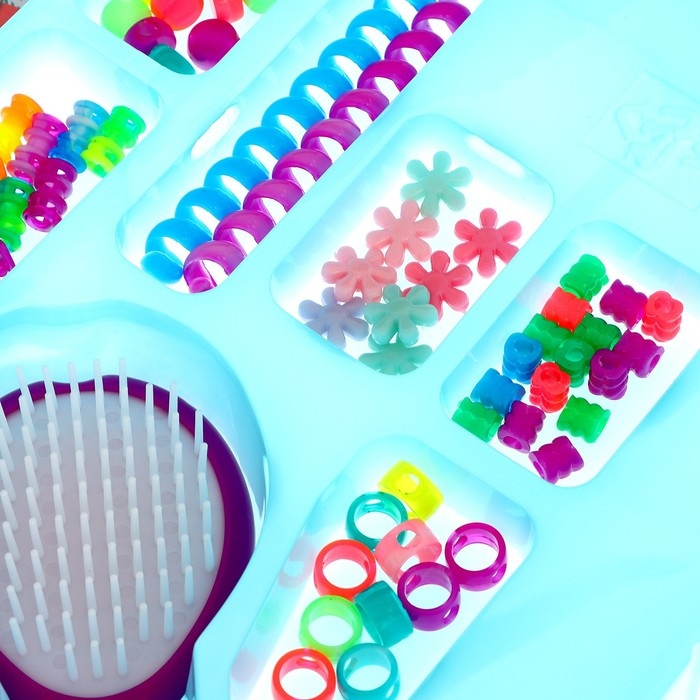 Набор парикмахера &laquo;Креатив&raquo; с аксессуарами для волос + аппарат для плетения