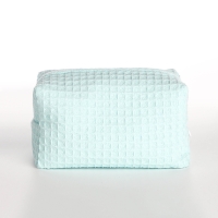 Косметичка на молнии TEXTURA, цвет бирюзовый Косметичка на молнии TEXTURA, цвет бирюзовый