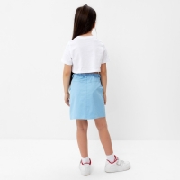 Юбка джинсовая KAFTAN р. 36 (134-140 см), голубой