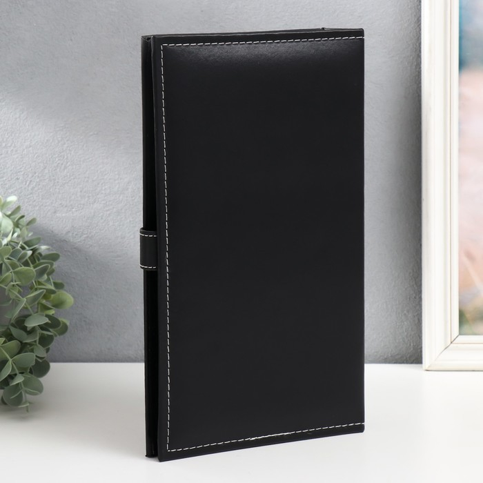 Фотоальбом на 300 фото 10х15 см "Черный" кожзам МИКС 33х19х6 см