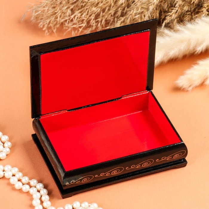 Шкатулка &laquo;Морской берег&raquo;, 10&times;14 см, лаковая миниатюра