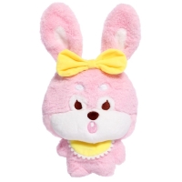 Мягкая игрушка «Зайка» с бантиком, 20 см, цвет розовый Мягкая игрушка «Зайка» с бантиком, 20 см, цвет розовый