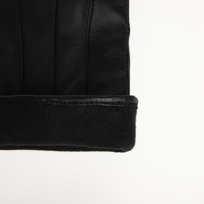 Перчатки женские, размер M, с утеплителем, цвет чёрный Перчатки женские, размер M, с утеплителем, цвет чёрный