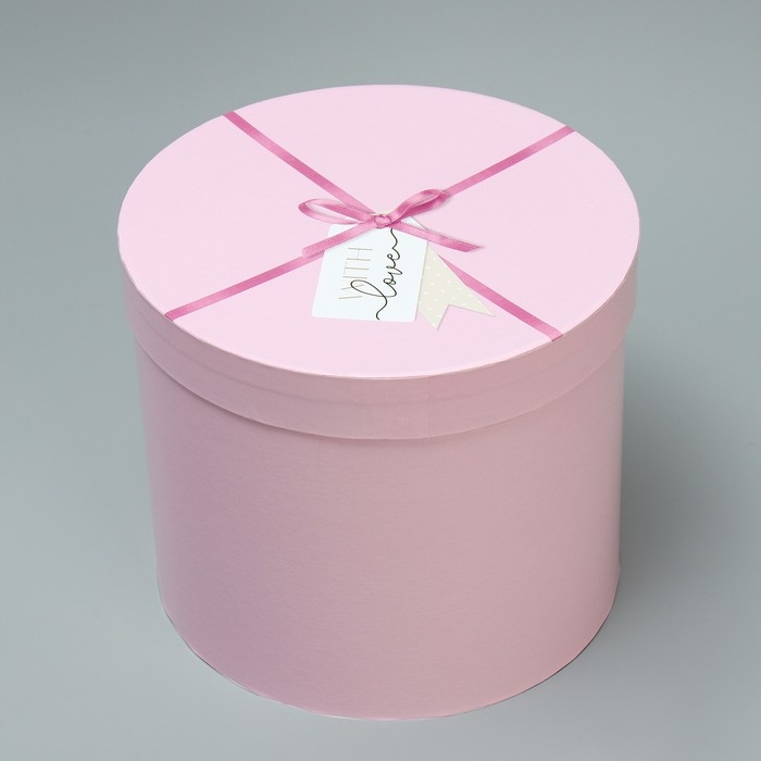 Набор шляпных коробок 5 в 1, упаковка подарочная, «Подарок для тебя», 13 х 14 ‒ 19.5 х 22 см Набор шляпных коробок 5 в 1, упаковка подарочная, «Подарок для тебя», 13 х 14 ‒ 19.5 х 22 см