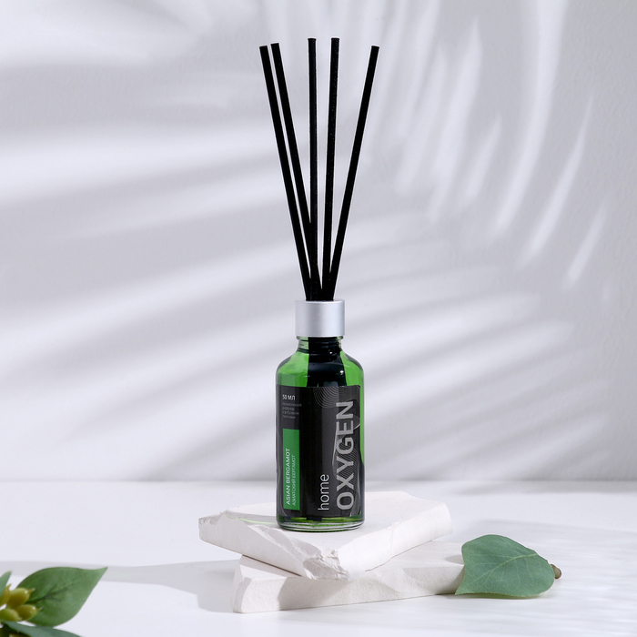 Диффузор ароматический OXYGEN HOME "Asian bergamot", 50 мл, азиатский бергамот