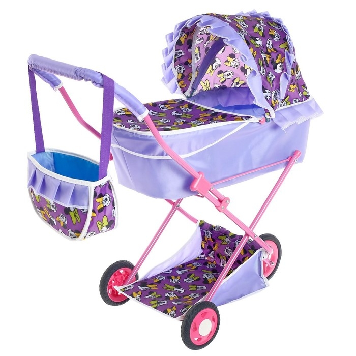 Коляска кукольная № 10, цвета МИКС Коляска кукольная № 10, цвета МИКС