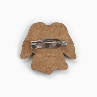 Значок на открытке &laquo;Зайчик&raquo;, 10 х 8 см