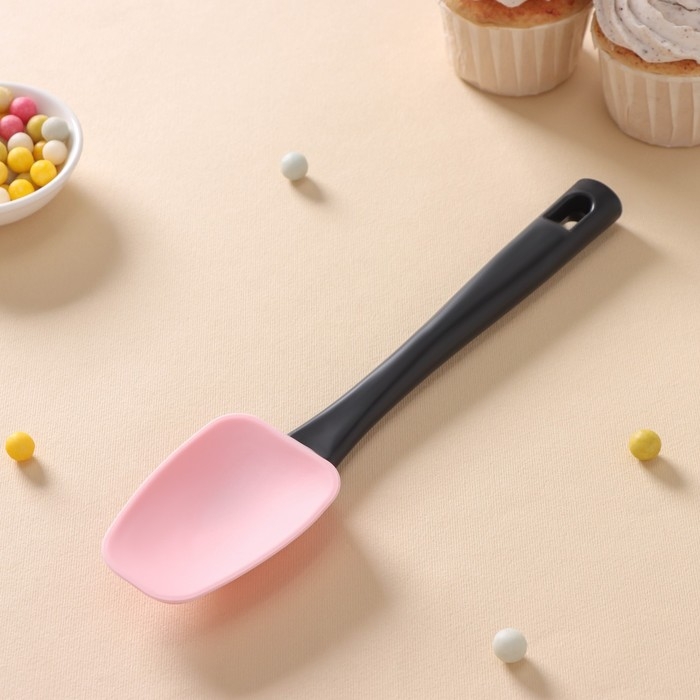 Лопатка Доляна &laquo;Контраст&raquo;, 24,5 см, цвет МИКС