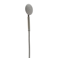 Смеситель для ванны ZEIN ZS5, короткий излив, с душевым набором, нержавеющая сталь, сатин Смеситель для ванны ZEIN ZS5, короткий излив, с душевым набором, нержавеющая сталь, сатин