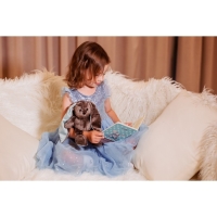 Мягкая игрушка «Зайка Lu», с книгой, мальчик, заяц, 25 см Мягкая игрушка «Зайка Lu», с книгой, мальчик, заяц, 25 см