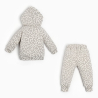 Костюм: толстовка и брюки Крошка Я Leo baby, рост 62-68 см Костюм: толстовка и брюки Крошка Я Leo baby, рост 62-68 см