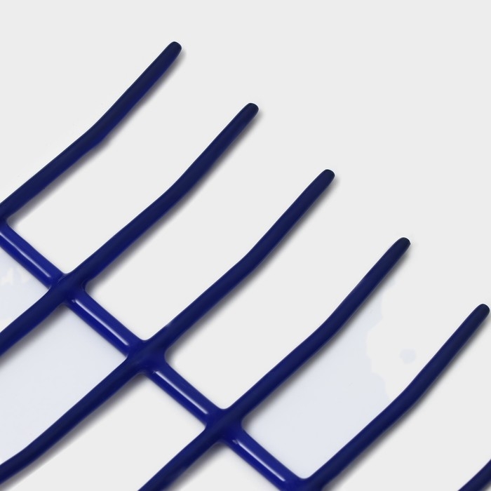 Вешалка многоуровневая для галстуков Доляна, антискользящее покрытие, 25&times;16 см, цвет МИКС