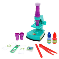 Микроскоп &laquo;Эврики&raquo;, световые эффекты, сменные линзы, увеличение x100, x300, x600