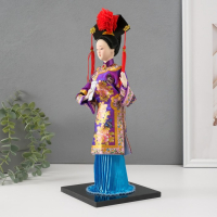 Кукла коллекционная "Китаянка в национ. платье с письменами" МИКС 32х12,5х12,5 см