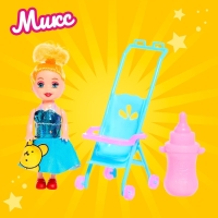 Кукла малышка &laquo;Ева&raquo; с аксессуарами, МИКС