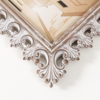 Фоторамка полистоун 10х15 см "Верона" винтаж 17х1,7х22 см