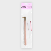 Крючок люневильский, со сменными иглами №0,7/0,9/1,2 мм, цвет МИКС Крючок люневильский, со сменными иглами №0,7/0,9/1,2 мм, цвет МИКС