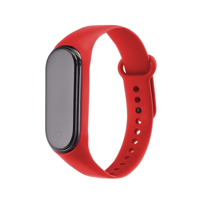 Часы наручные электронные, ремешок силикон, красные Часы наручные электронные, ремешок силикон, красные