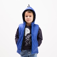 Жилет детский, цвет василёк, рост 110-116 см Жилет детский, цвет василёк, рост 110-116 см