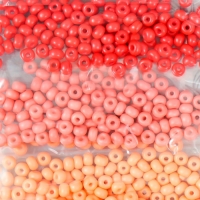 Бисер круглый 6/0 "Краски осени" 6 цветов х 10 гр 20х8 см Бисер круглый 6/0 "Краски осени" 6 цветов х 10 гр 20х8 см