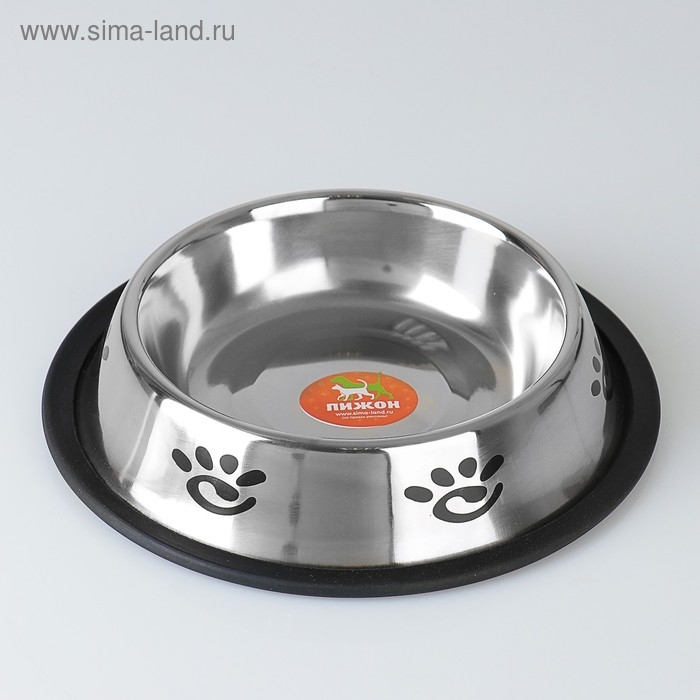 Миска с нескользящим основанием с принтом, 475 мл Миска с нескользящим основанием с принтом, 475 мл