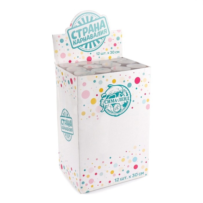 Хлопушка - цветной дым &laquo;Яркий взрыв эмоций&raquo; 30 см, цвет розовый