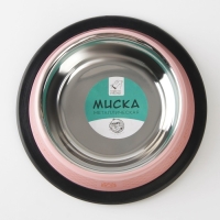 Миска металлическая для кошки с нескользящим основанием Love you, 235 мл, 15х3.5 см Миска металлическая для кошки с нескользящим основанием Love you, 235 мл, 15х3.5 см