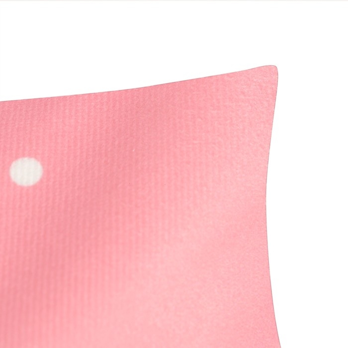 Наволочка декоративная Этель "Лечу в Новый Год" 40х40 см, 100 полиэстер, велюр