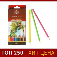 Карандаши акварельные набор 24 цвета, Koh-I-Noor Mondeluz 3718 Карандаши акварельные набор 24 цвета, Koh-I-Noor Mondeluz 3718