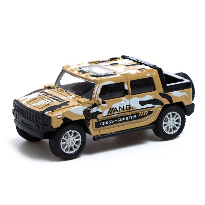 Машина металлическая &laquo;Армия&raquo;, масштаб 1:43, инерция, МИКС