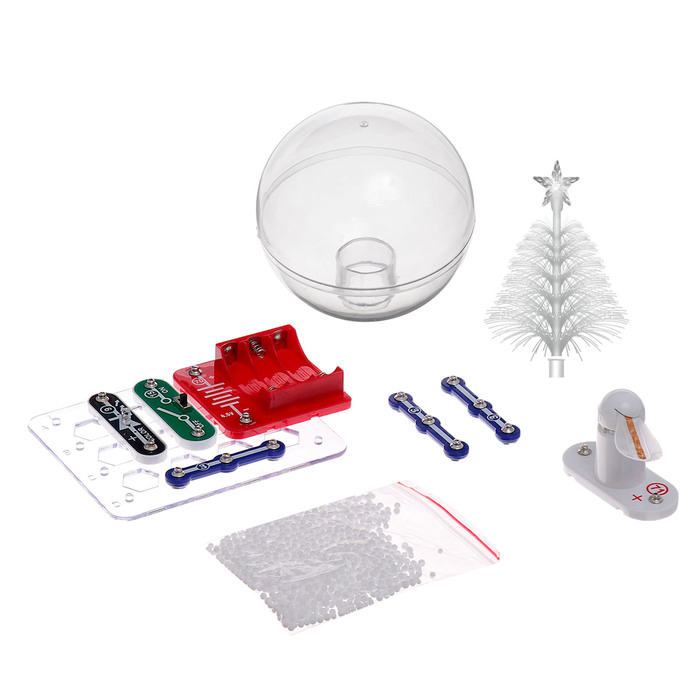 Электронный конструктор &laquo;Новогодний электронный конструктор&raquo;, 9 деталей