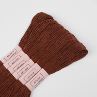 Набор ниток мулине №3857, 8 ± 1 м, 6 шт, цвет тёмно-коричневый Набор ниток мулине №3857, 8 ± 1 м, 6 шт, цвет тёмно-коричневый