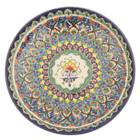 Ляган Риштанская Керамика "Узоры", 31 см, синий Ляган Риштанская Керамика "Узоры", 31 см, синий