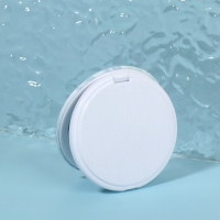 Зеркало складное &laquo;Нежность&raquo;, d = 7,5 см, цвет бирюзовый