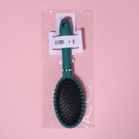 Расчёска массажная, 7,5 × 24,5 см, цвет бирюзовый Расчёска массажная, 7,5 × 24,5 см, цвет бирюзовый