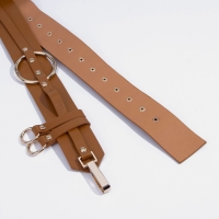 Ремень, ширина 4,5 см, цвет рыжий Ремень, ширина 4,5 см, цвет рыжий