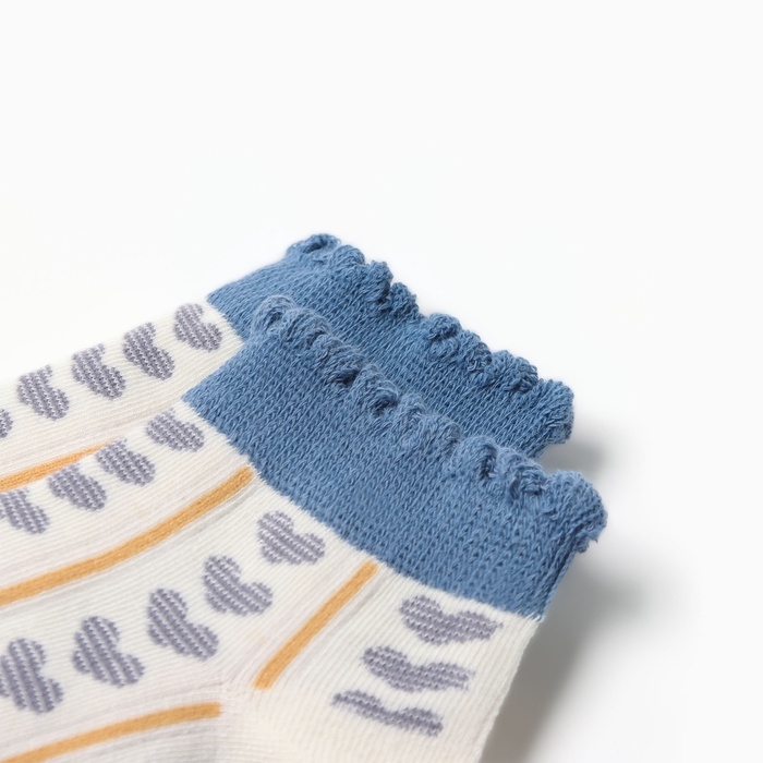 Носки детские Носки детские "Сердечки" MINAKU, цв.белый (8-12 лет)