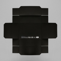 Коробка подарочная складная чёрная, упаковка, &laquo;Сюрпрайз&raquo;, 21 х 15 х 7 см