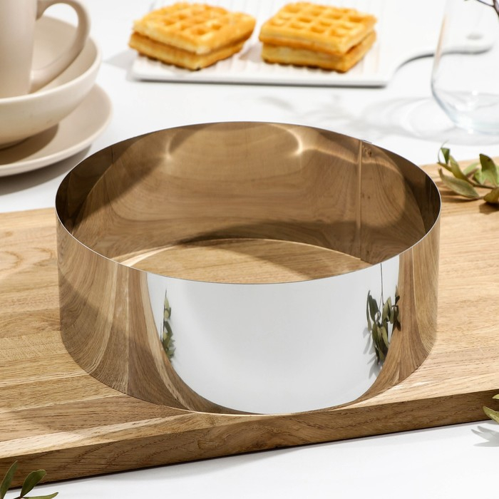 Форма для выпечки и выкладки, d=22 см, h= 8 см Форма для выпечки и выкладки, d=22 см, h= 8 см