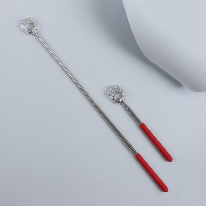 Телескопическая чесалка для спины, 21 / 58 см, цвет МИКС Телескопическая чесалка для спины, 21 / 58 см, цвет МИКС