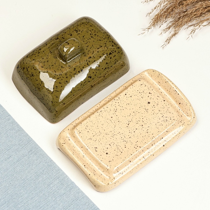 Маслёнка "Русская" 17х10х8см, оазис