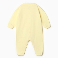 Комбинезон для девочки, цвет желтый, рост 80 см