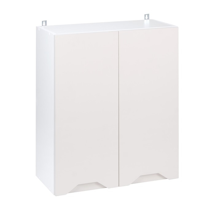 Шкаф навесной 800 Хельга, 800х300х720, Белый/Грей софт МДФ