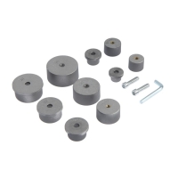 Аппарат для сварки пластиковых труб ТУНДРА, 1000 Вт, комплект насадок 20-50 мм, 50-300&deg;