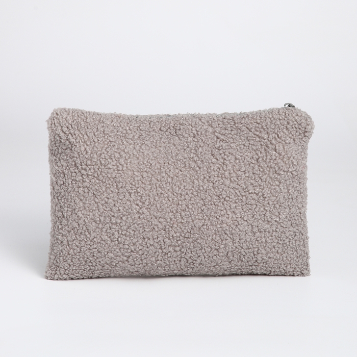 Косметичка на молнии, TEXTURA, цвет серый Косметичка на молнии, TEXTURA, цвет серый