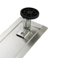 Трап ZEIN engr, c флaнцeм свободного вращ 360&deg;, 7*90 см, d=40/50 мм, нерж сталь, сатин